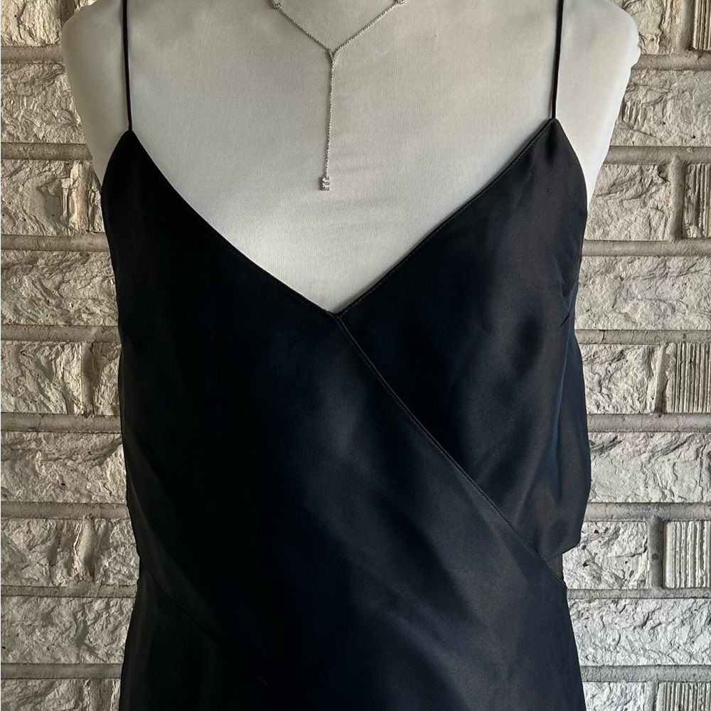 Ralph Lauren Black‎ Label - Size 8 Black Spaghetti strap Mini dress